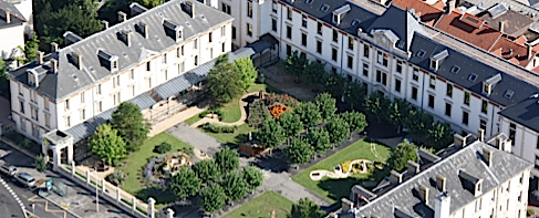 Le jardin « Art, mémoire et vie » du Centre Paul Spillmann de l’hôpital Saint-Julien à Nancy 