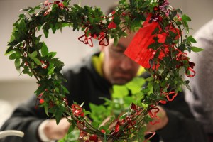 Une activité de topiaire en lierre pour la Saint Valentin
