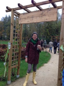 Anne Ribes au Jardin d'Epi Cure à la Maison des Aulnes (Maule)