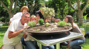 Une formation à l’hôpital Montperrin à Aix animée par Martine Brulé (à droite)
