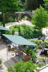 Le jardin pour grands brûlés de Teresia Hazen à Portland aux Etats-Unis.