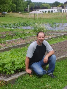 Alain Flandroit, le concepteur du Grand Jardin au CHP de Mons-Borinage en Belgique.