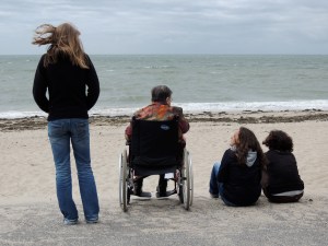 Sortie au bord de la mer à Quimiac (Loire-Atlantique)