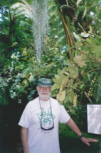 Oliver Sacks au New York Botanical Gardens (photo Roberto Calasso)